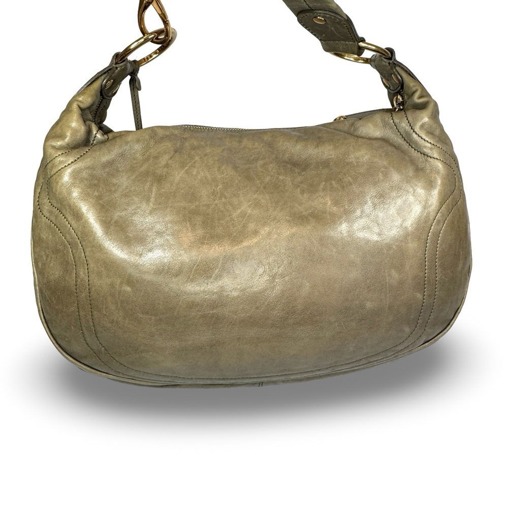 TOD'S Tan Leather Shoulder Bag - Picture 3 of 14